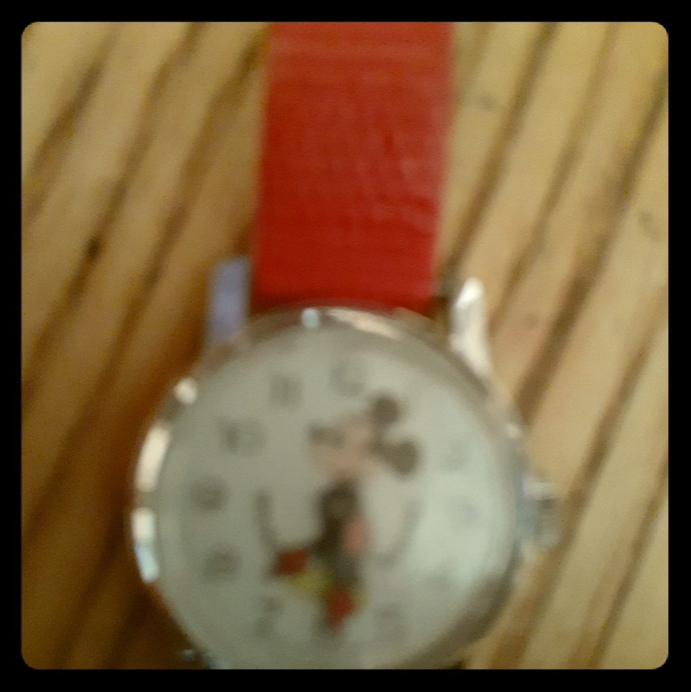 Vintage Swiss made Mickey mouse watch